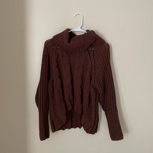Brown Knit Sweater